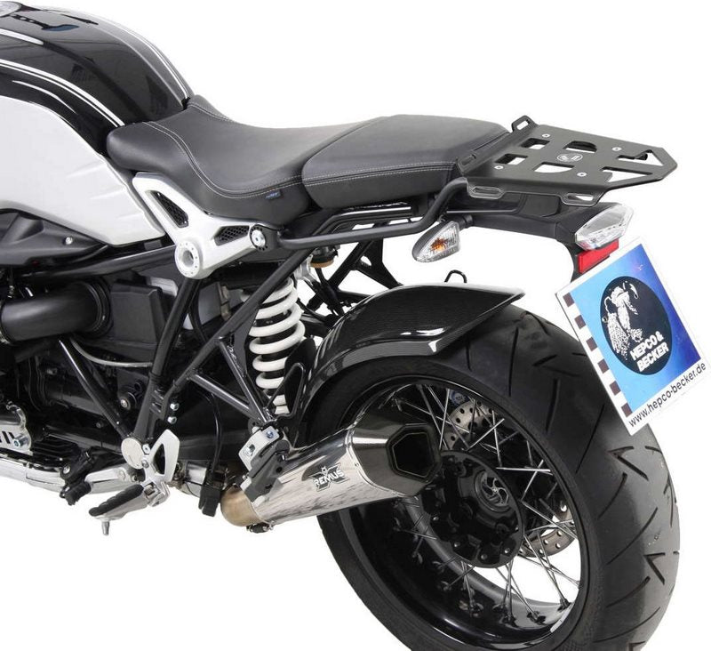 Hepco & Becker Minirack soft luggage rear rack for BMW R nineT Pure from 2017 | 6606504 01 01