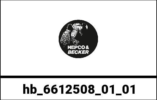 Hepco & Becker Easyrack topcasecarrier – black for Kawasaki KLX 250 | 6612508 01 01