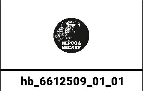 Hepco & Becker Easyrack topcasecarrier-black for Kawasaki Ninja 250 R | 6612509 01 01