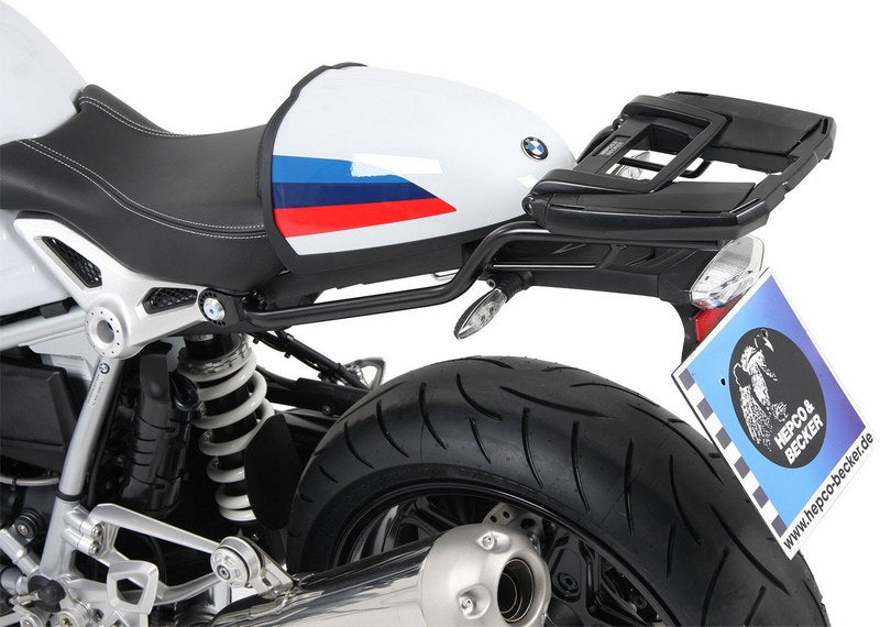 Hepco & Becker Easyrack topcasecarrier-black for BMW R nineT Racer from 2017 | 6616505 01 01