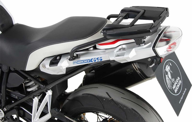Hepco & Becker Easyrack topcasecarrier - black for BMW R1250GS with short HP seat (2019-) / R1200GS LC HP | 6616521 01 01