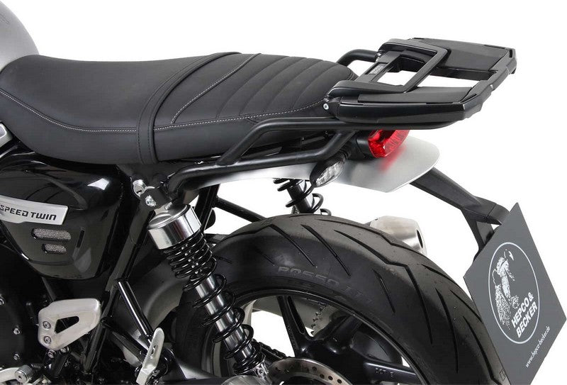 Hepco & Becker Easyrack topcasecarrier – black for Triumph Speed Twin (2019-) | 6617591 01 01