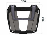 Hepco & Becker Easyrack Topcasecarrier – Black For Honda VFR 800 F | 661985-01-01