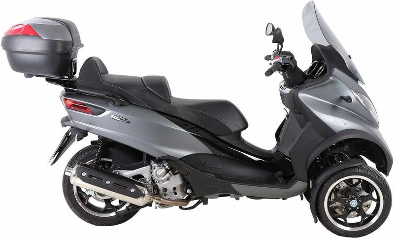 Hepco & Becker Easyrack topcasecarrier for original rear rack – black for Piaggio MP3 500 (2015-) | 6627596 01 01
