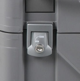 Hepco & Becker Lid lock-silver | 700104 00 09