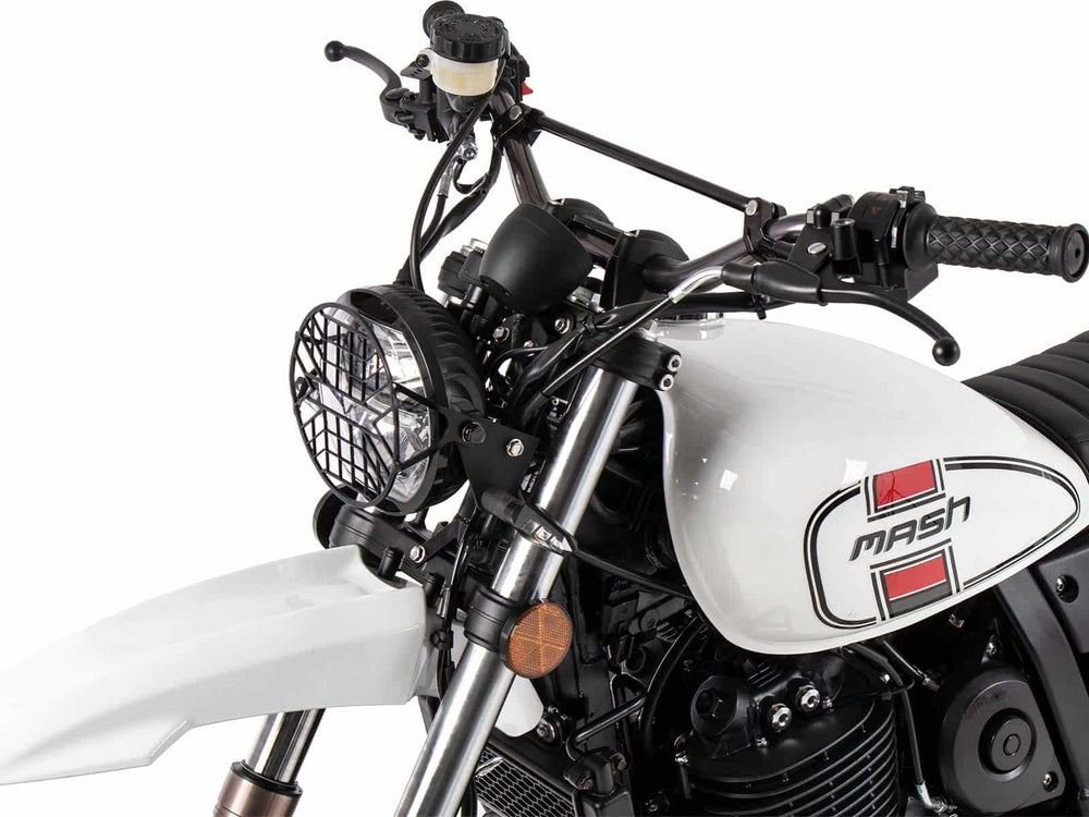 Hepco & Becker Headlight Grill - Black For Mash X-Ride 650 Classic (2020-) | 7007611-00-01