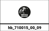 Hepco & Becker Painted panel silver for HEPCO & BECKER topcase Journey 52 | 710015 00 09