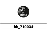 Hepco & Becker Plastic bottom plate incl. lashing strap for HEPCO & BECKER Junior/Junior Flash sidecases 30 left side | 710034