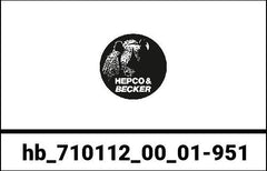 Hepco & Becker Fixing lock for HEPCO & BECKER top cases - black | 710112 00 01-951