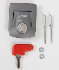 Hepco & Becker Lid lock - silver | 710114 00 09-138