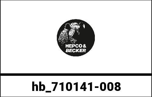 Hepco & Becker Lid lock-cylinder incl. Lock counter part for HEPCO & BECKER leather bags Buffalo and Ivory | 710141-008