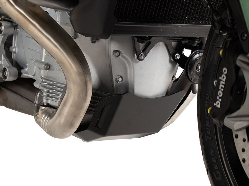 Hepco & Becker Bash Plate Black For Moto Guzzi V100 Mandello / S (2022-) | 810557 00 01