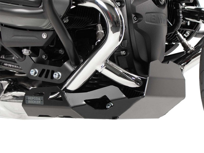 Hepco & Becker Engine Protection Plate Black For BMW R 12 nineT (2024-) | 8106536 00 01