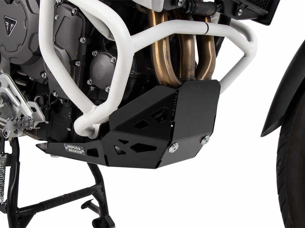 Hepco & Becker Engine Protection Plate - Black For Triumph Tiger 900 Rally / GT / PRO (2020-) | 8107605-00-01