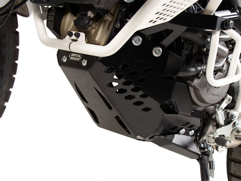 Hepco & Becker Engine Protection Plate Black For Ducati DesertX Rally (2024-) | 8107659 00 01