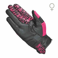 Held Hamada Black-Pink Adventure Gloves | 22060-63