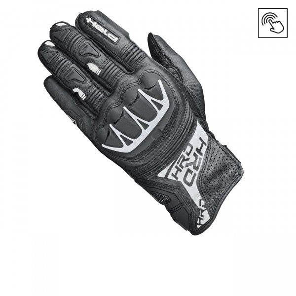 Held Kakuda Black-White Sport Gloves | 22126-14