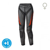 Held Lane II Black-Neonred Leather Trouser | 5751-61