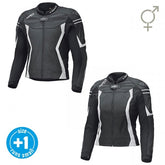 Held Street 3.0 Black-White Leather Jacket | 5830-14