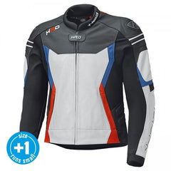 Held Street 3.0 White-Red-Blue Leather Jacket | 5830-27