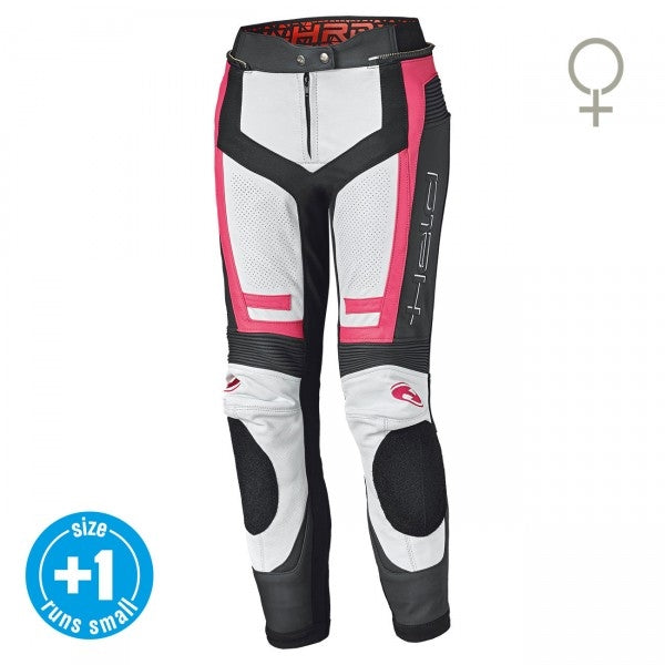 Held Rocket 3.0 White-Pink Leather Trouser | 5850-88