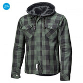Held Lumberjack II Black-Green Textile Jacket | 62010-18