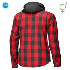 Held Lumberjack II Black-Red Textile Jacket | 62010-2