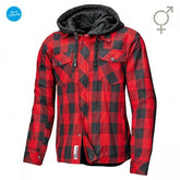 Held Lumberjack II Black-Red Textile Jacket | 62010-2