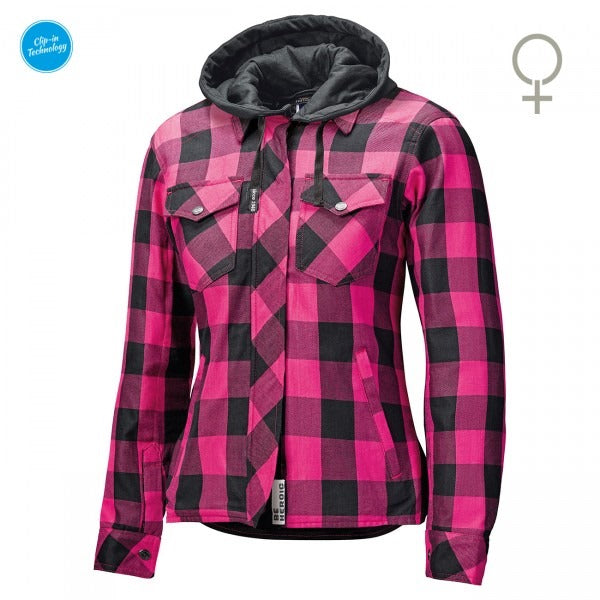 Held Lumberjack II Black-Pink Textile Jacket | 62010-63