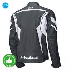 Held Baxley Top Black-White Textile Jacket | 62020-14