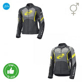 Held Baxley Top Black-Fluorescent-Yellow Textile Jacket | 62020-58