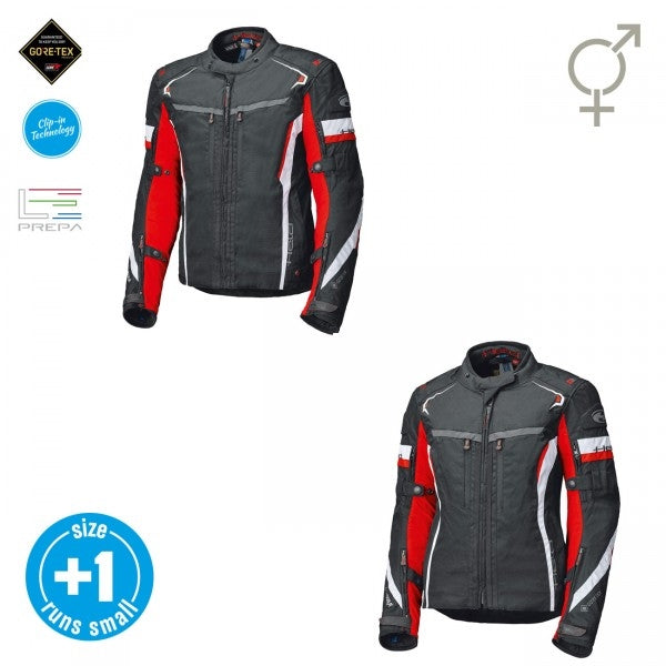 Held Imola ST Black-White-Red Textile Jacket | 62041-7