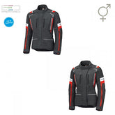 Held 4-Touring II Black-Red Textile Jacket | 62121-2