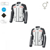 Held Carese Evo Grey-Red Textile Jacket | 62140-72
