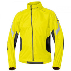 Held Wet Tour Jacket Black-Fluorescent-Yellow Rainwear | 6411-58