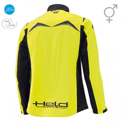 Held Rainblock Top Black-Fluorescent-Yellow Functional Underwear | 6612-58