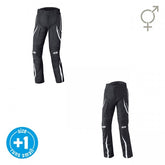 Held Link Black-White Textile Trouser | 6667-14