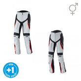Held Link Grey-Red Textile Trouser | 6667-72