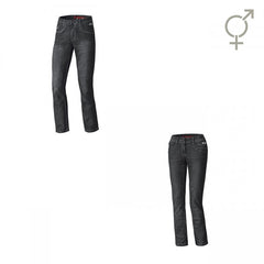 Held Crane Stretch Black Textile Trouser | 6704-1