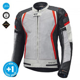 Held AEROSEC GTX TOP Grey-Red Textile Jacket | 6848-72