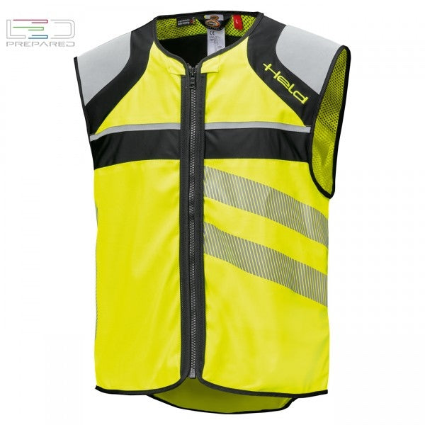 Held Flashlight LED Black-Fluorescent-Yellow Waistcoats | 91971-58