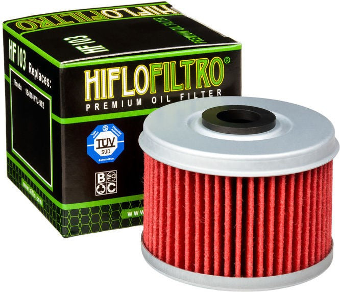 Hiflofiltro Oil filter HF103 | HF103