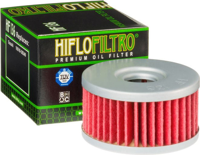 Hiflofiltro Oil filter HF136 | HF136