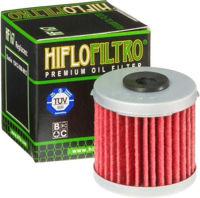 Hiflofiltro Oil filter HF167 | HF167
