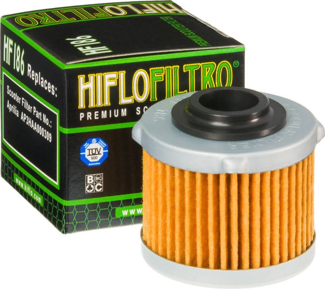 Hiflofiltro Oil filter HF186 | HF186