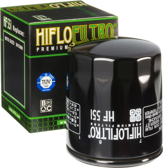 Hiflofiltro Oil filter HF551 | HF551