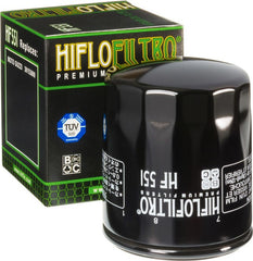 Hiflofiltro Oil filter HF551 | HF551