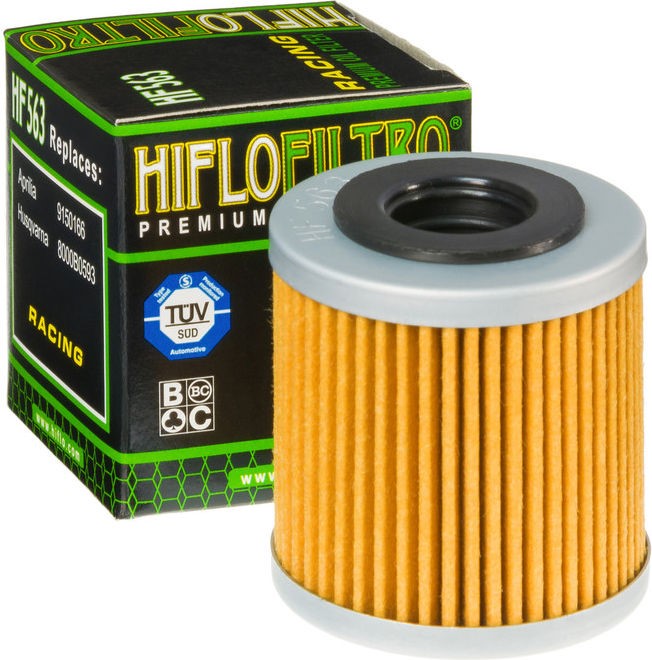 Hiflofiltro Oil filter HF563 | HF563