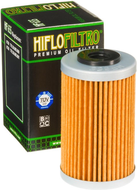 Hiflofiltro Oil filter HF655 | HF655