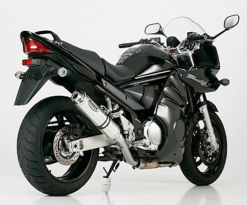 HURRIC Supersport slip on exhaust (4-1) ,silver | 63502075